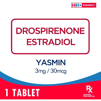 Yasmin 3mg / 30mcg Tablet-11090814