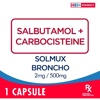 Solmux Broncho 2mg / 500mg Capsule-11079272