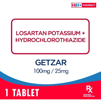 Getzar 100mg / 25mg Tablet-11087227