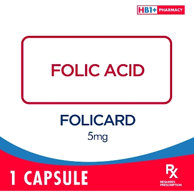 Folicard 5mg Capsule-11081317