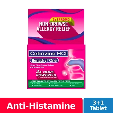 Buy 3+1 Benadryl One Tablet-11076575