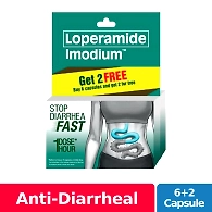 Buy 6+2 Imodium 2mg Capsule