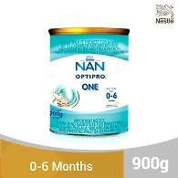 Nan Optipro One Infant Formula 0-6 Months 900g