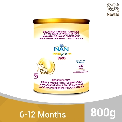 Nan Infinipro HW Two Infant Formula 6-12 Months 800g-10721867