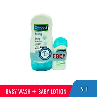 Buy 1 Cetaphil Gentle Wash & Shampoo 230ml Free Cetaphil Baby Lotion 50ml