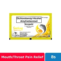 Strepsils Honey Lemon Lozenge 8s