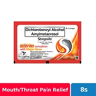 Strepsils Warm Sensation Lozenge 8s