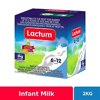 Lactum 6-12 Months Plain 2kg