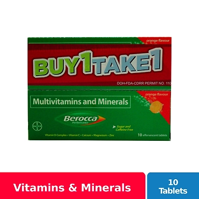BUY 1+1BEROCCA EFF TAB ORANGE 10S-11808161