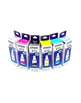 Genuine Epson 673 Ink Set For Epson L800 L805 L810 L850 L1800