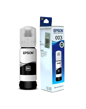 Genuine Epson 003 BLACK Ink For Epson L1110/L3100/L3101/L3106/L3110/L3116/L3150/L3156/L5190/L5196
