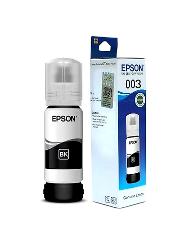 Genuine Epson 003 BLACK Ink For Epson L1110/L3100/L3101/L3106/L3110/L3116/L3150/L3156/L5190/L5196-003B