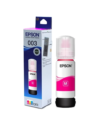Genuine Epson 003 MAGENTA Ink For Epson L1110/L3100/L3101/L3106/L3110/L3116/L3150/L3156/L5190/L5196-003M