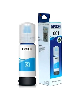 Genuine Epson 001 CYAN Ink For Epson L4150/L4160/L6160/L6170/L6190