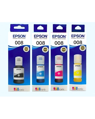 Genuine Epson 008 Ink Set For Epson L6570/L6580/L15150/L15160-008