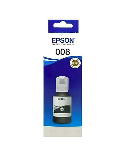 Genuine Epson 008 BLACK Ink For Epson L6570/L6580/L15150/L15160-008B