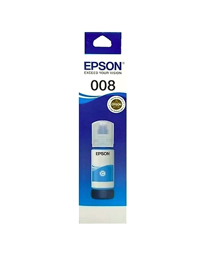 Genuine Epson 008 CYAN Ink For Epson L6570/L6580/L15150/L15160-008C