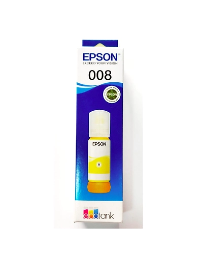 Genuine Epson 008 YELLOW Ink For Epson L6570/L6580/L15150/L15160-008Y