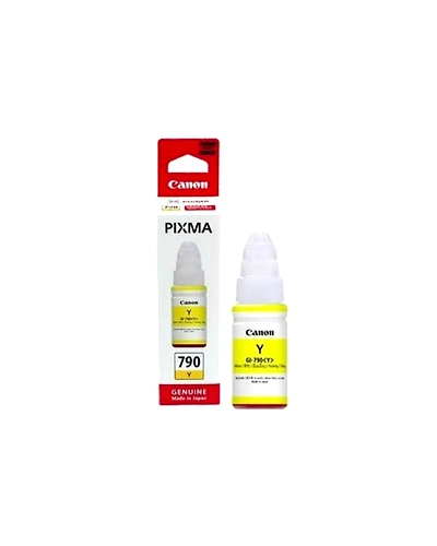 Canon GI-790 Ink YELLOW For Canon G1000/G1010/G2000/G2002/G2010/G2012/G3000/G3010/G3012/G4000/G4010-790Y