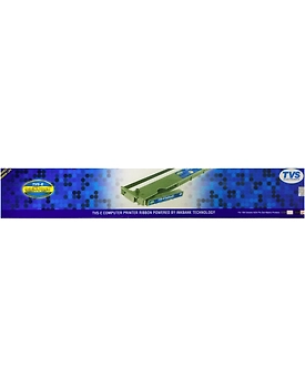 TVS E-COMPUTER PRINTER RIBBON CARTRIDGE FOR 136 COLUMN 9/24 PIN DOT MATRIX PRINTER