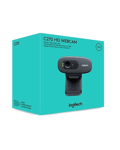 Logitech C270 HD Webcam-C270