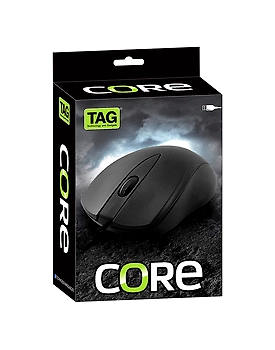 TAG CORE Wired Optical Mouse