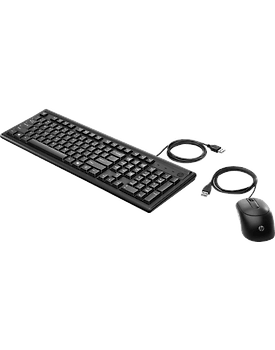 HP Wired Keyboard and Mouse 160