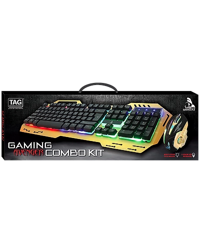 TAG AVENGER Gaming Keyboard and Mouse Combo Kit-AVENGER