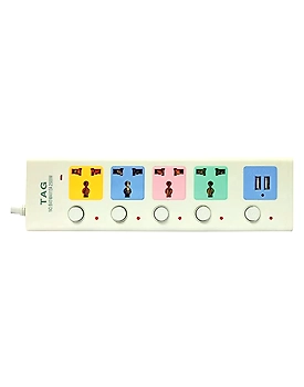 TAG Spike Guard 4S2U with USB Ports