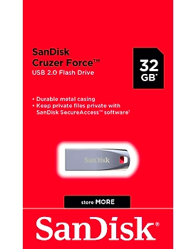 SANDISK Cruzer Force 32GB USB 2.0 Flash Drive