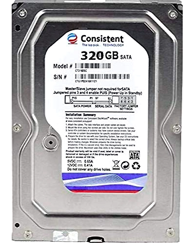 CONSISTENT INTERNAL SATA HARD DRIVE 320GB-CI320