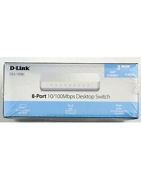 DLINK DES 1008C 8 PORT 10/100 DESKTOP SWITCH