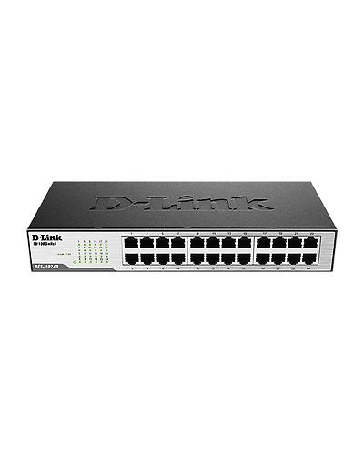 DLINK DES 1024D 24 PORT 10/100 DESKTOP SWITCH-DES1024