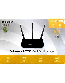 DLINK DIR 819 WIRELESS AC750 DUAL BAND ROUTER