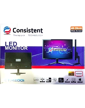 CONSISTENT CTM2001 LED MONITOR 48.26CM WIDE SCREEN