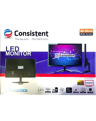 CONSISTENT CTM2001 LED MONITOR 48.26CM WIDE SCREEN-CTM2001