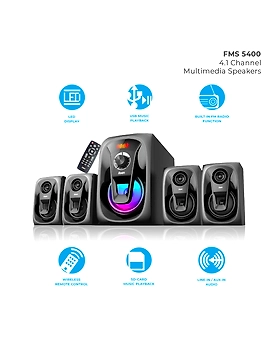 FOXIN FMS 5400  4.1 CHANNEL BLUETOOTH SPEAKERS