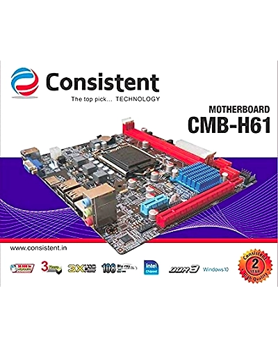 CONSISTENT CMB-H61 MOTHERBOARD-CMBH61
