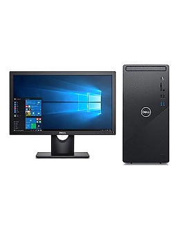 DELL INSPIRON 3891 | INTEL I3 10TH GEN | 4GB | 1TB | WIN 10 | H&S 2019 | MCAFEE 15 MONTHS |	WIRED KEYBOARD & MOUSE | BLUETOOTH | WIFI | 20" MONITOR | 1 YEAR WARRANTY