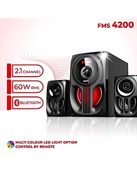 FOXIN FM4200 2.1 CHANNEL MULTIMEDIA SPEAKERS
