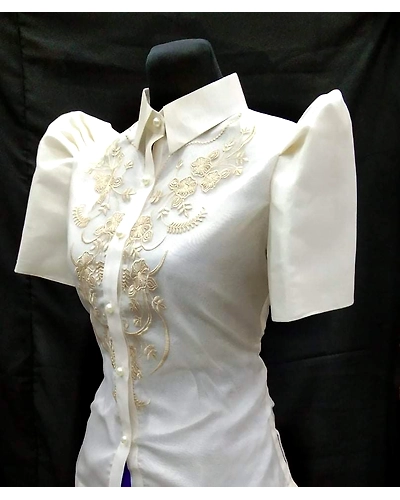 Mestiza Imelda Ladies Barong Small Floral-2XL-1