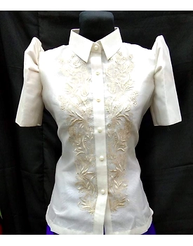 Mestiza Imelda Ladies Barong Long Floral