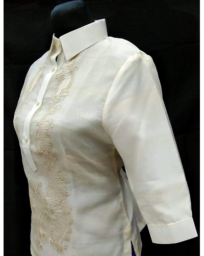 Ladies Barong 3/4 Close Neck-S-2