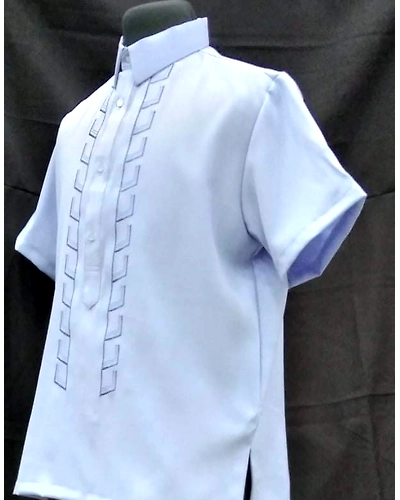 Miyaki POLO BARONG Lt. Blue-XS-2