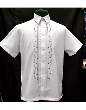 Miyaki POLO BARONG White Full Open Lance
