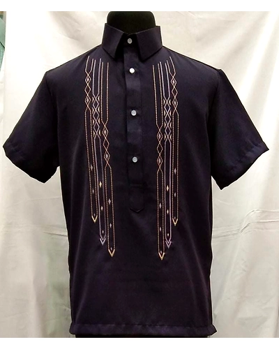 Miyaki POLO BARONG Midnight Arkolin-MPBMA-1