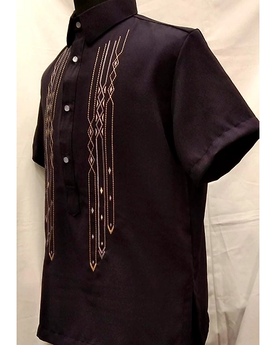 Miyaki POLO BARONG Midnight Arkolin-S-2