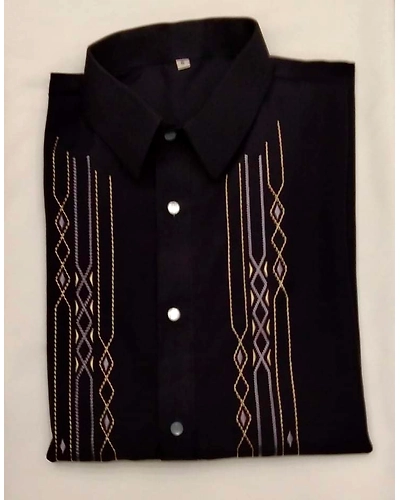 Miyaki POLO BARONG Midnight Arkolin-S-3