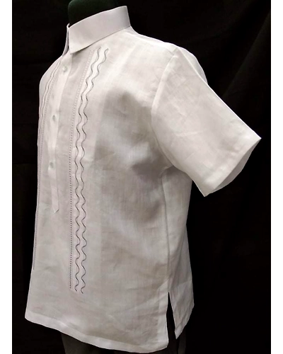Gusot Mayaman POLO BARONG White Swirl-2XL-2