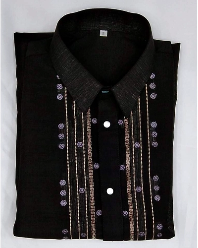 Japan Jusi POLO JACKET Black A-M-3
